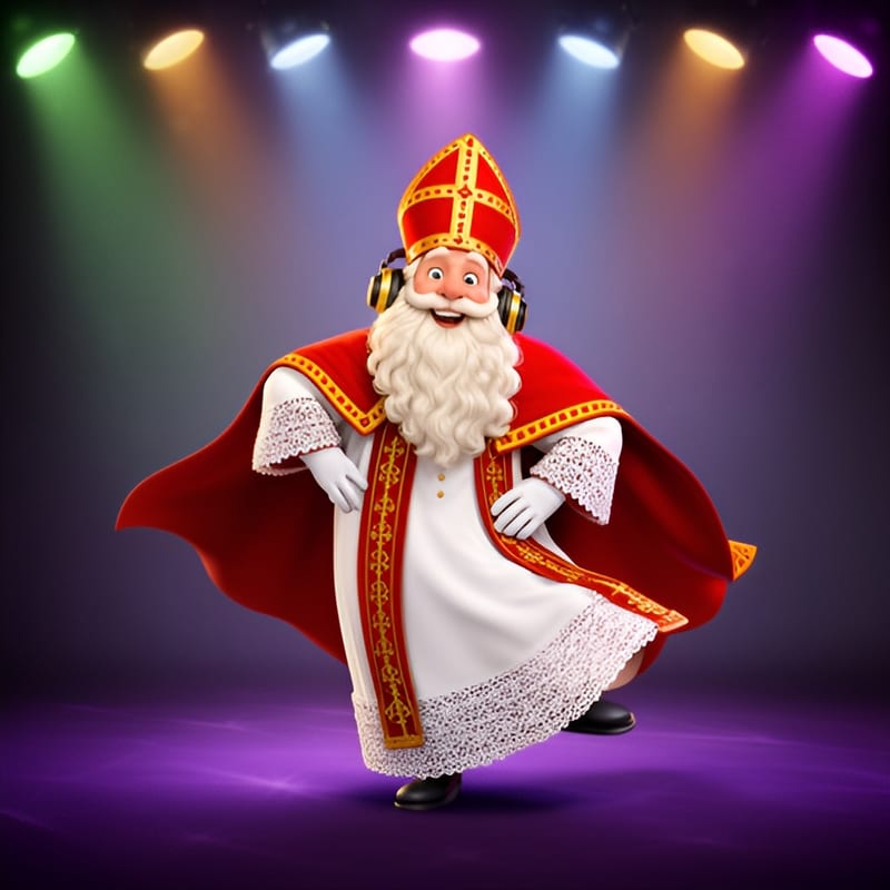 Sinterklaas doet voor: Wiebel!