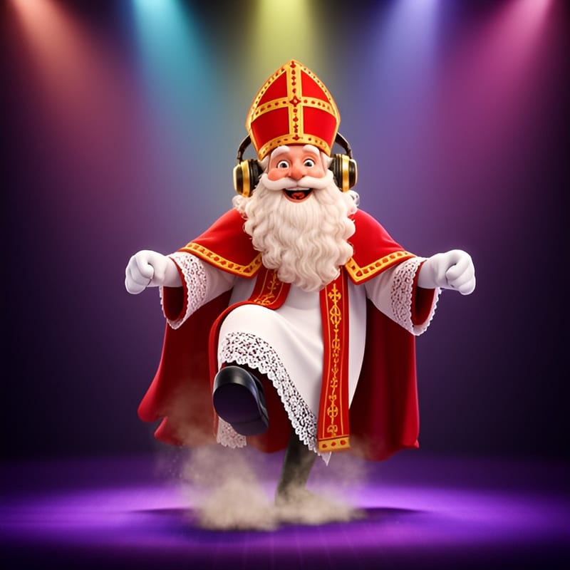 Sinterklaas doet voor: Stamp!