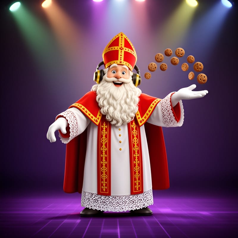 Sinterklaas doet voor: Strooi!