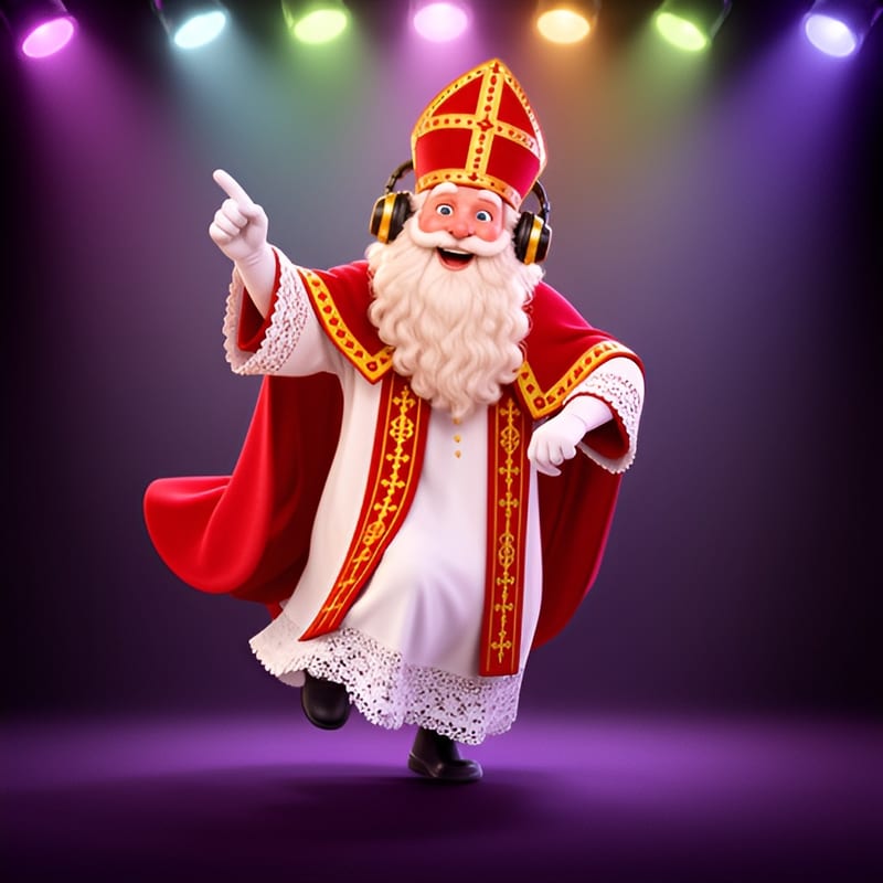 Sinterklaas doet voor: Dans maar mee!