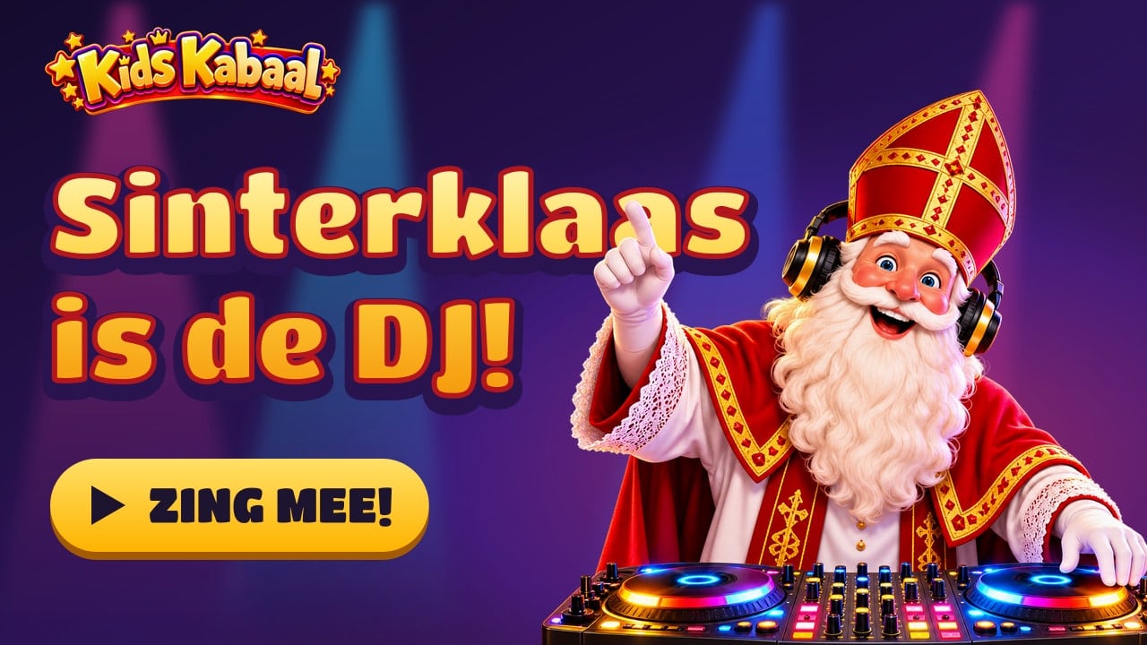 Sinterklaas is de DJ (met tekst)